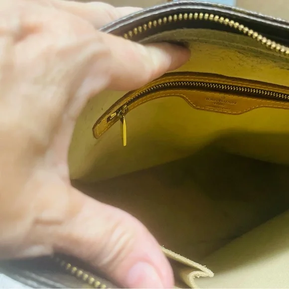 Louis Vuitton Brown Monogram Tote - Picture 5 of 8